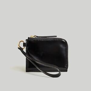 Madewell Essential Small Zip Wallet in Leather | Madewell Wallet | Zip Wallet